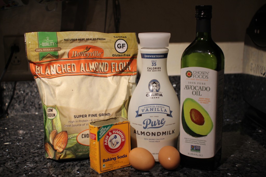Almond Waffle Ingredients