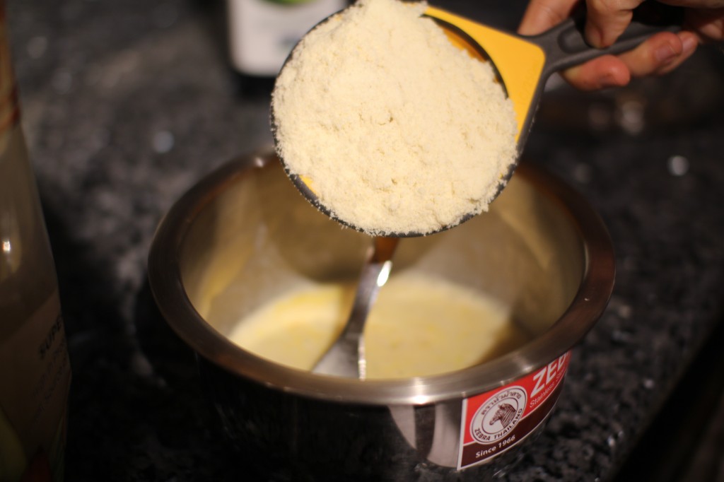 Adding Dry Ingredients