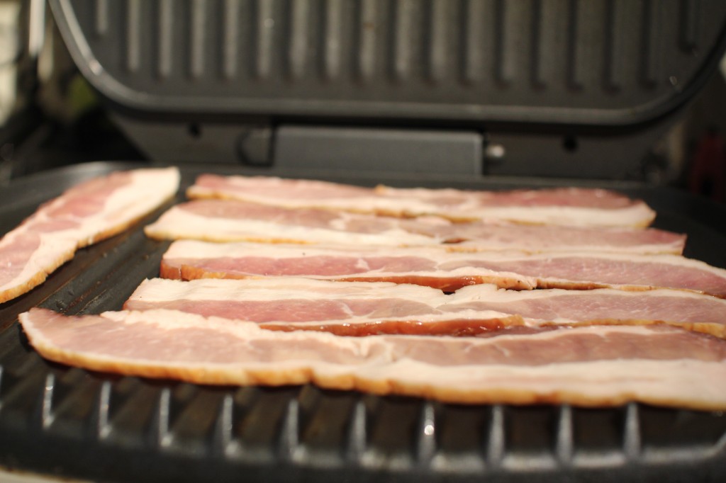 Bacon on Grill