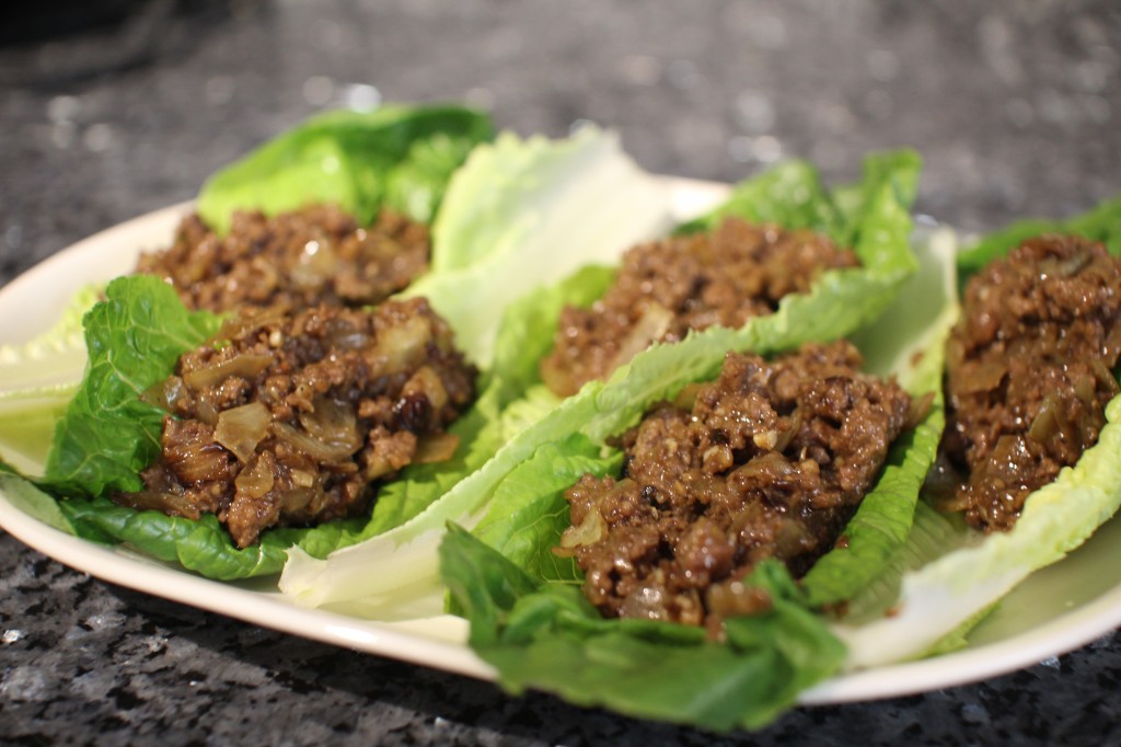 Lettuce Wrap Ground Meat