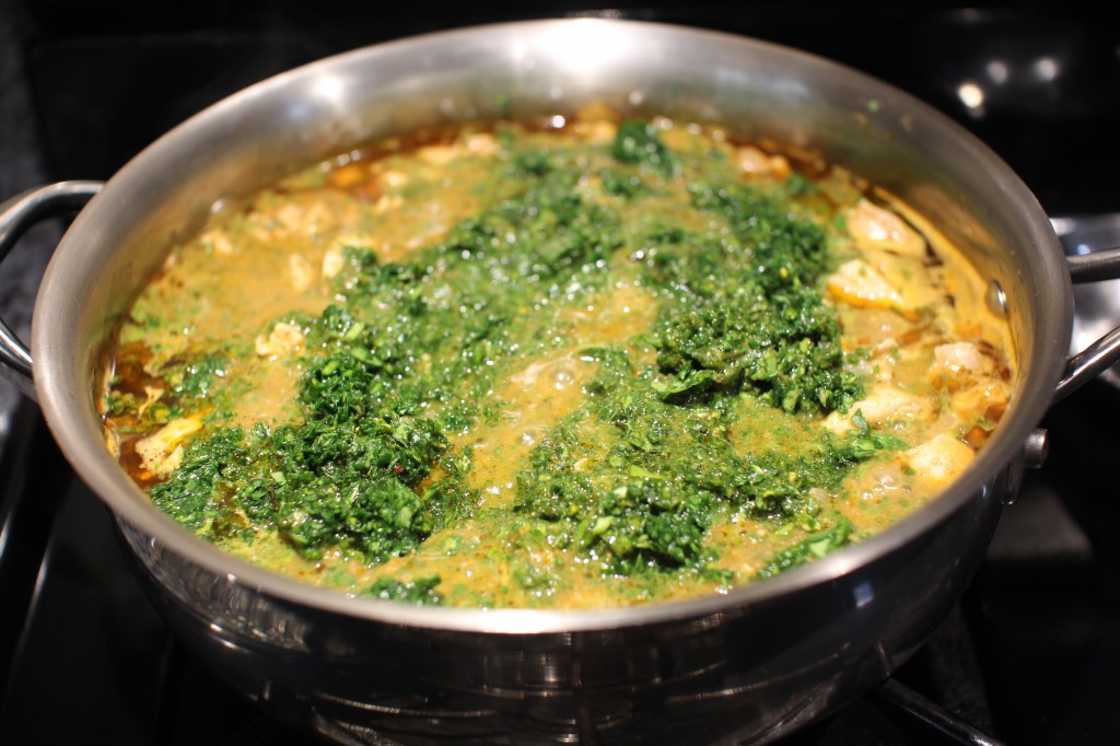 Chicken Tikka Masala with Spinach