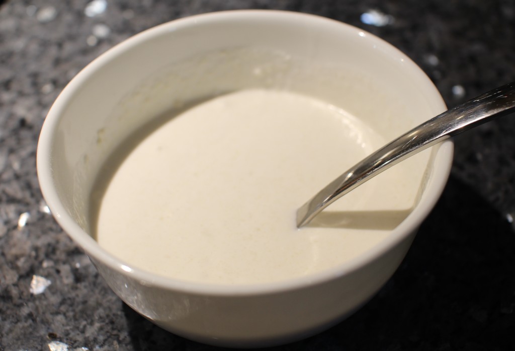 Paleo Naan Bread Batter