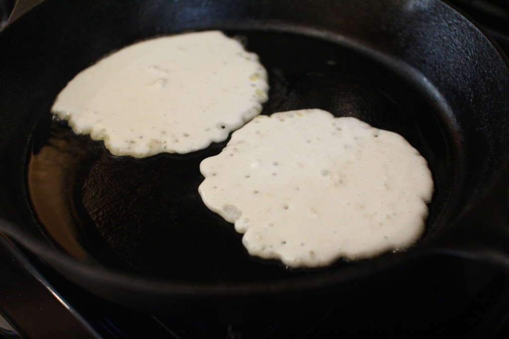 Naan Bread is cooking