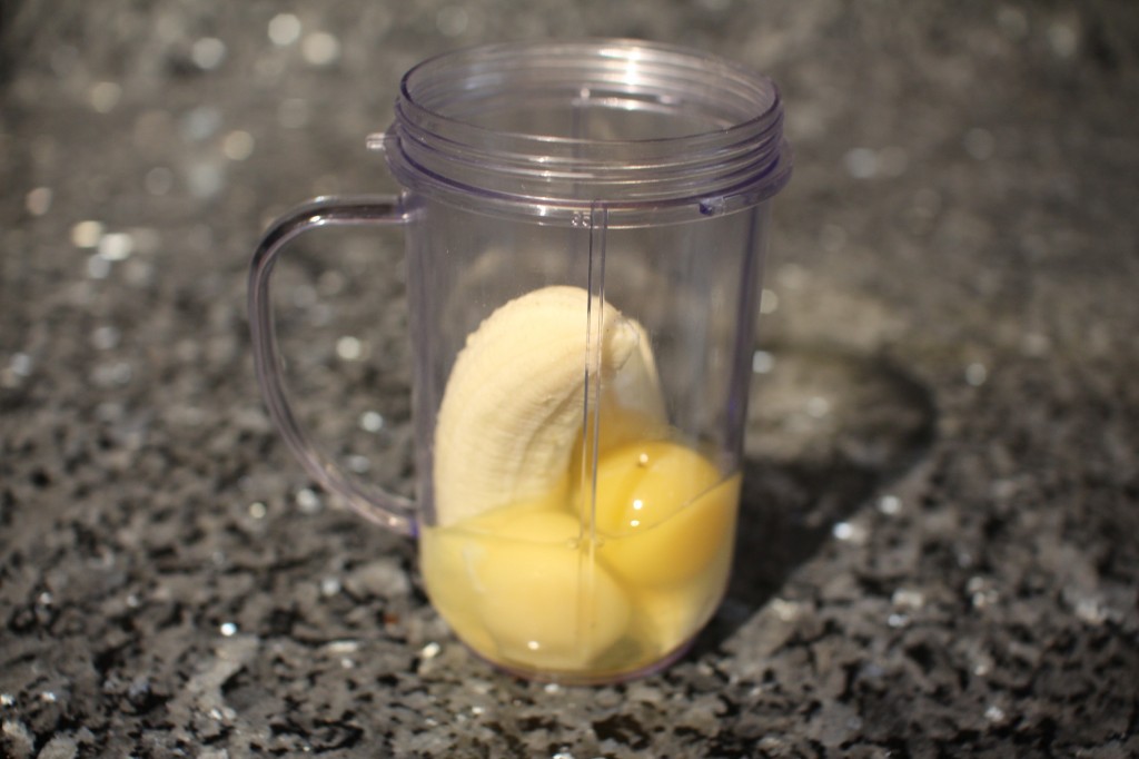Blending Banana Eggs