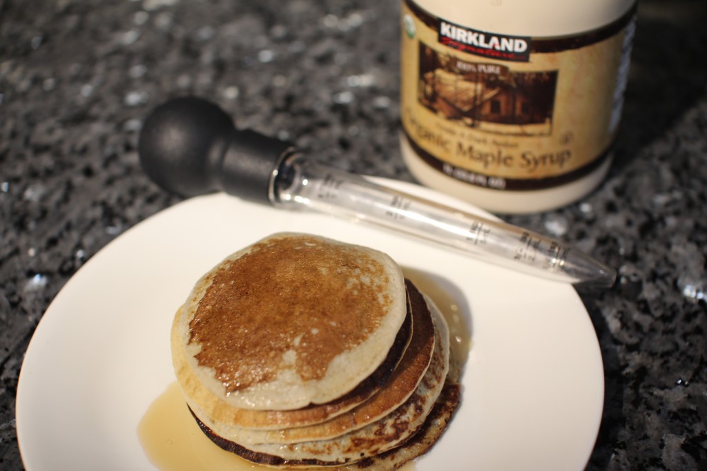 Pancake with Maple Syrup