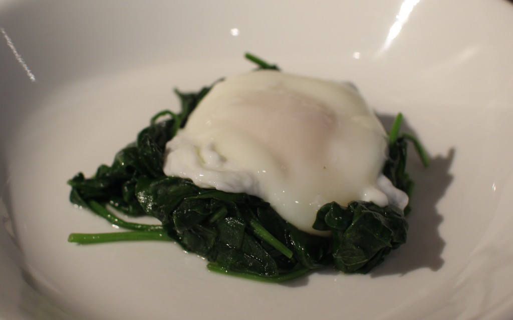 Spinach Poached Egg