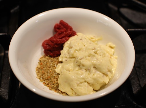 Mayonnaise, Tomato Paste, No Salt Seasoning
