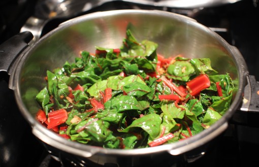 Red Chard Cooking