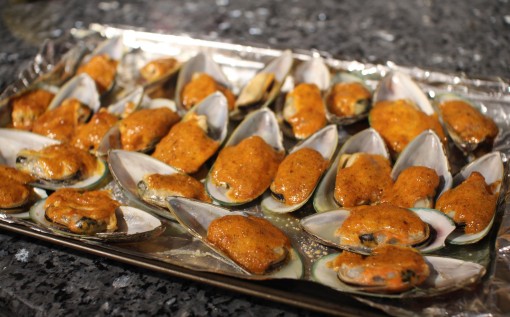 Baked Mussels