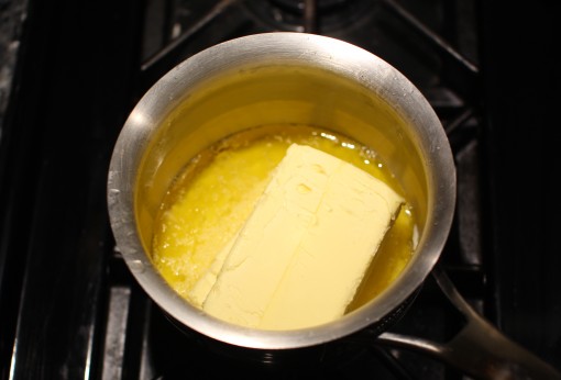 Butter Starting to Melt