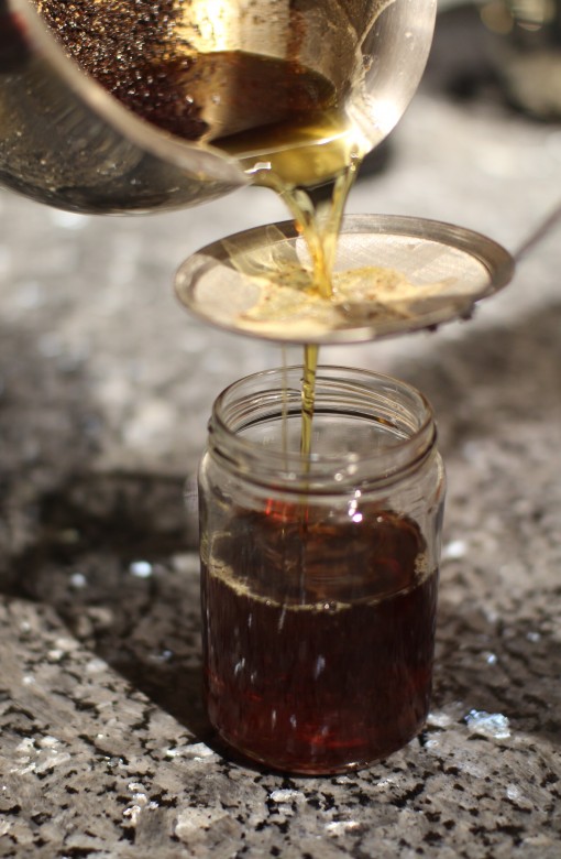 Pouring Brown Butter