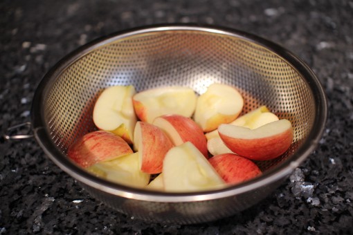 Drained Apples