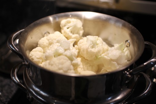 Steaming Cauliflower