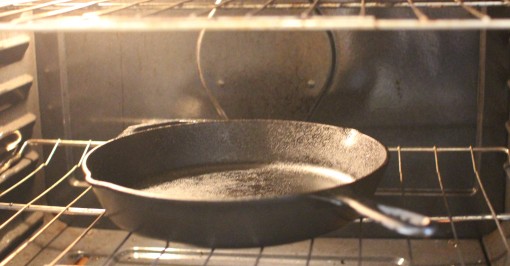 Skillet in the oven