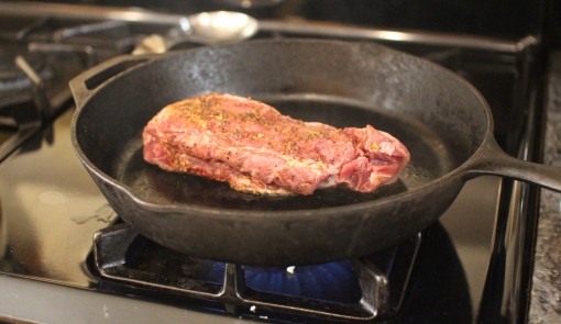 Steak on the Stove
