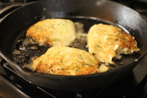 Crab Pancake Flipped