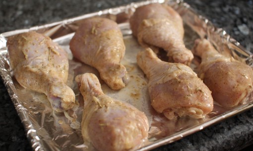 Arrange Chicken on Baking Sheet
