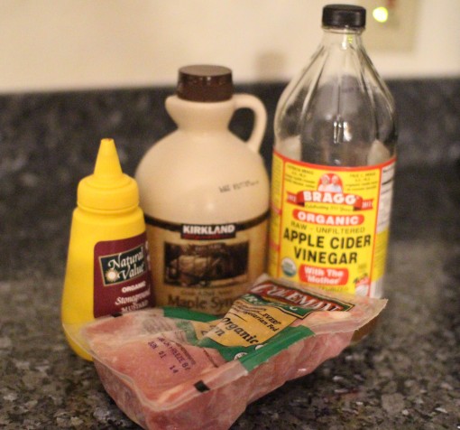 Chicken Mustard Maple Syrup Apple Cider Vinegar