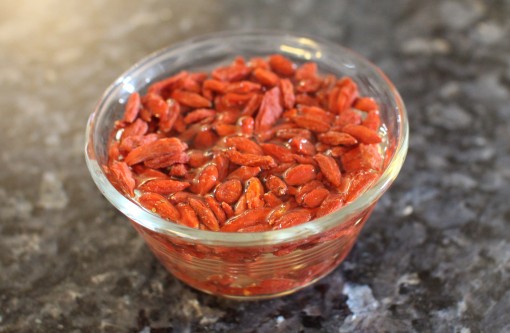 Soaked Goji Berries
