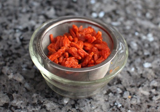 Drained Goji Berries