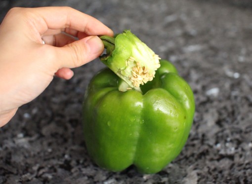 Cored Bell Pepper