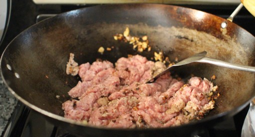 Browning Ground Pork