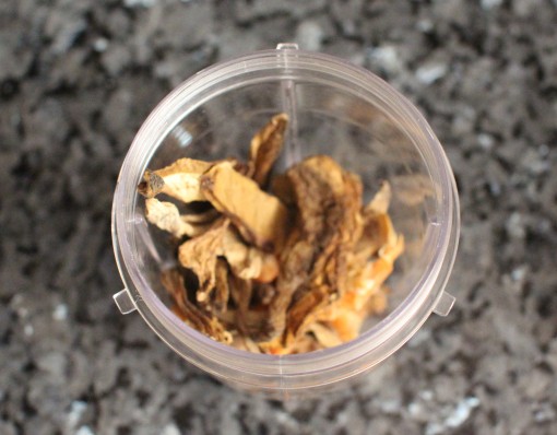 Umami Ingredients in grinder