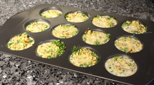 Egg Muffins Ready To Bake