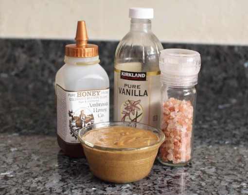 almond butter honey vanilla salt