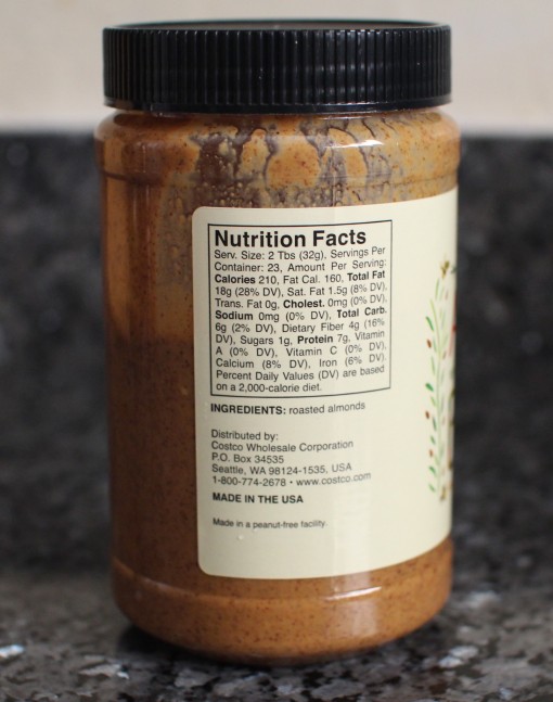 Costco Almond Butter
