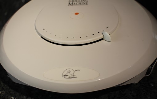 preheating electric grill