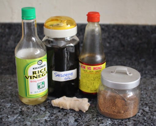 Sesame Dressing Ingredients