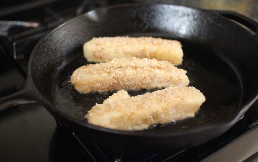 pan frying fillets
