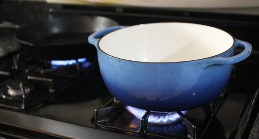 heating skillet and dutch oven
