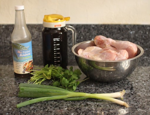 Drumsticks Sesame Oil Coconut Amino Green Onion Cilantro