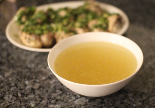 broth on the side