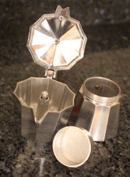 Italian Moka Pot Disassembled
