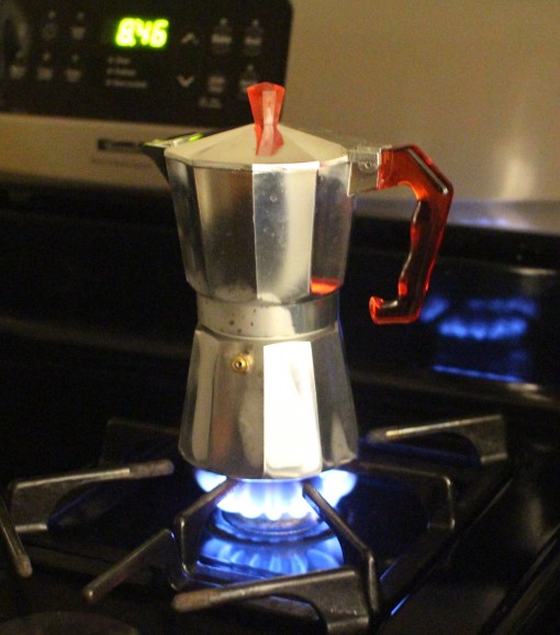 Moka Pot on the stove