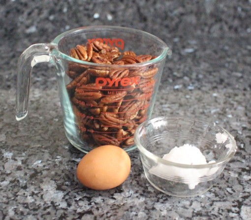 pecan egg coconut oil