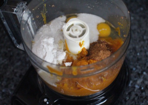 pumpkin coconut milk eggs pumpkin spice maple syrup