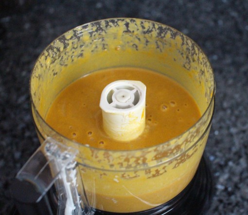 pumpkin mix blended